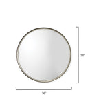 Jamie Young Co. Refined Round Mirror 7REFI-MISL