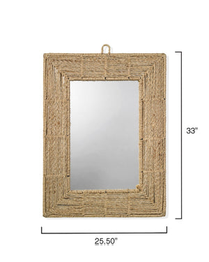 Jamie Young Co. Rectangle Mirror 7ROPE-MIRC