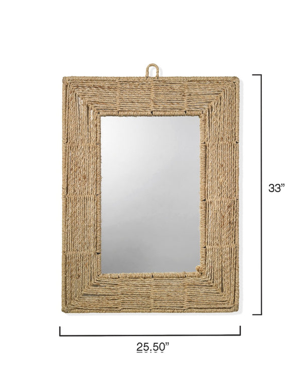Jamie Young Co. Rectangle Mirror 7ROPE-MIRC
