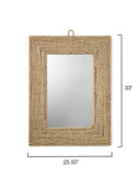 Jamie Young Co. Rectangle Mirror 7ROPE-MIRC