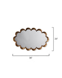 Jamie Young Co. Scalloped Mirror 7SCAL-MIAB