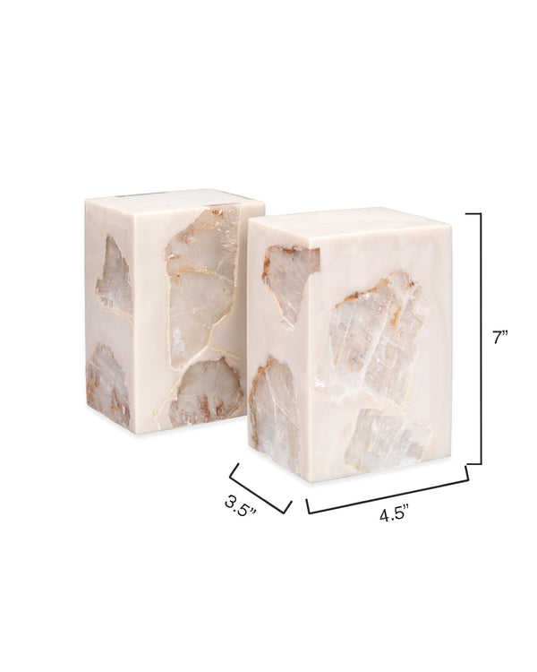 Jamie Young Co. Slab Bookends (Set of 2) 7SLAB-BECL