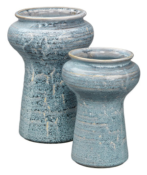 Jamie Young Co. Snorkel Vases (Set of 2) 7SNOR-VABL