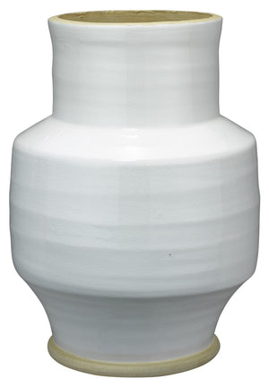 Jamie Young Co. Solstice Ceramic Vase 7SOLS-VAWH