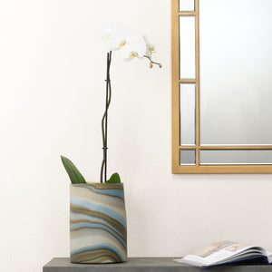 Jamie Young Co. Terrene Vase 7TERR-MDGR