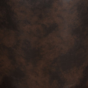 Zuo Modern Bully 100% Polyurethane, Rubberwood Mid Century Commercial Grade Lounge Chair and Ottoman Brown 100% Polyurethane, Rubberwood