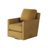 Fusion 21-02G-C Transitional Swivel Glider Chair 21-02G-C Bella Harvest Swivel Glider