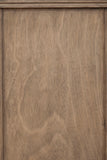 Alpine Furniture Potter Standard King Panel Bed, French Truffle 1055-07EK French Truffle Mahogany Solids & Veneer 82 x 87 x 50