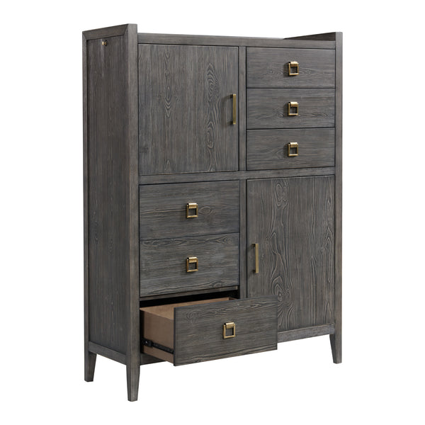 Intercon Portia Contemporary Gentleman's Chest PO-BR-9506GC-BDL-C PO-BR-9506GC-BDL-C