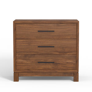 Nova Small Chest in Honey Maple - Fully Assembled Mahogany with Felt Lined Drawer & Dovetail Design