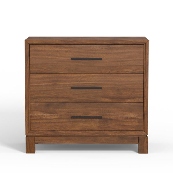 Nova Small Chest in Honey Maple - Fully Assembled Mahogany with Felt Lined Drawer & Dovetail Design