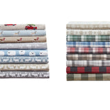 Flannel Lodge/Cabin 100% Cotton Flannel Sheet Set