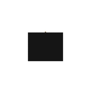 Alpine Furniture Flynn Mid Century Modern 2 Drawer Nightstand, Black 966BLK-02 Black Mahogany Solids & Okoume Veneer 18 x 15 x 26