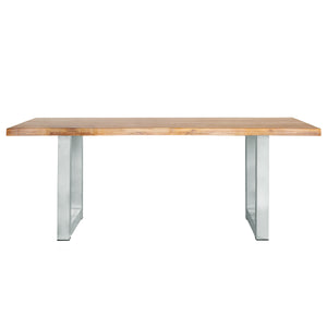 New Pacific Direct Windsor 79" Live-Edge Dining Table