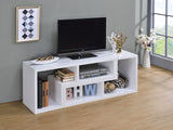 Modern Convertible TV Console and Bookcase