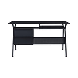 Weaving Casual 2-drawer Computer Desk Black