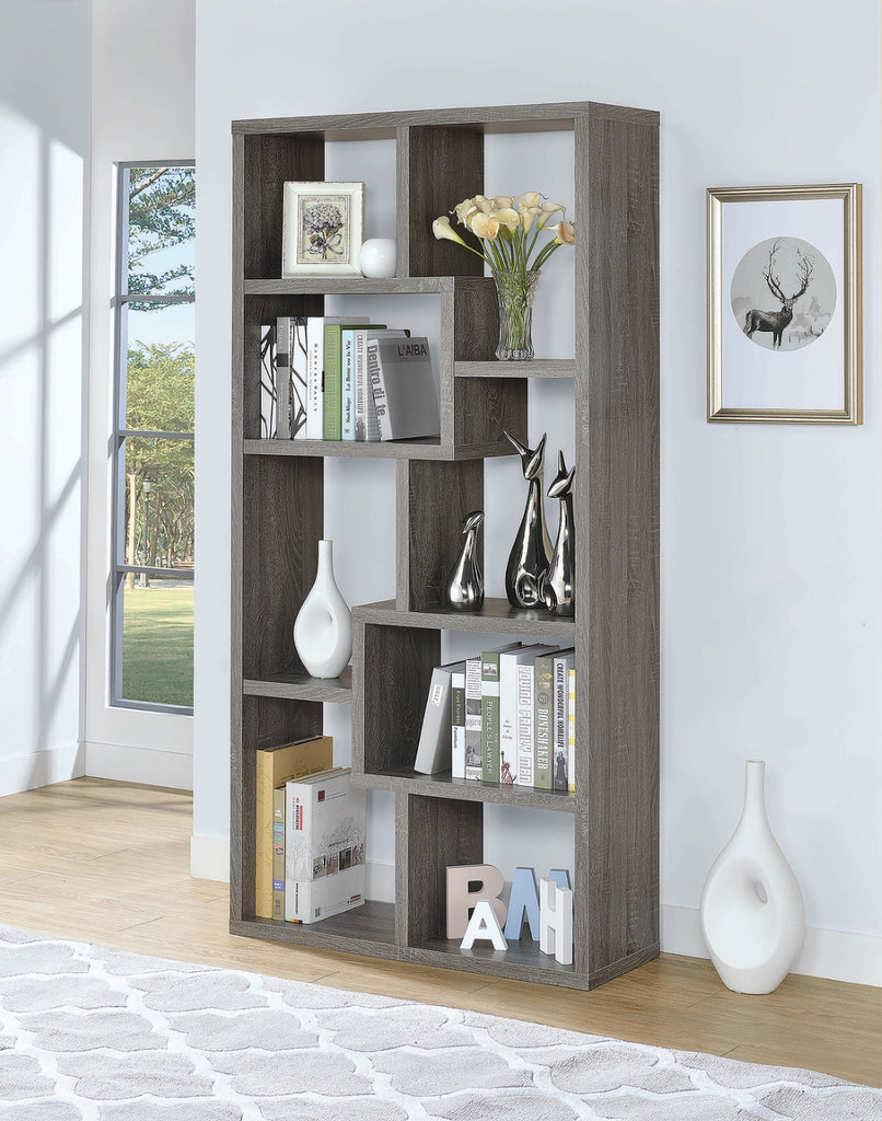 Casual 10-shelf Bookcase