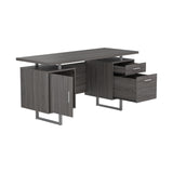 Lawtey Modern Floating Top Office Desk