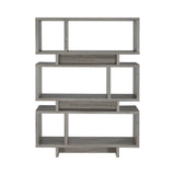 Modern 3-tier Geometric Bookcase