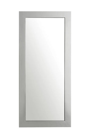 VIG Furniture Modrest Dandy - Modern Silver Floor Mirror VGGM-MI-1305A-SILVER