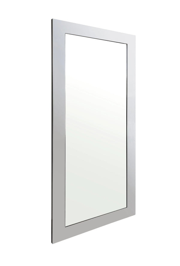VIG Furniture Modrest Dandy - Modern Silver Floor Mirror VGGM-MI-1305A-SILVER
