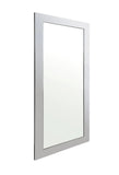 VIG Furniture Modrest Dandy - Modern Silver Floor Mirror VGGM-MI-1305A-SILVER