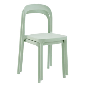 Lance Side Chair in Mint Polypropylene - Set of 2