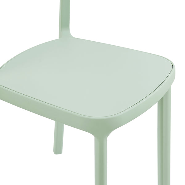 Lance Side Chair in Mint Polypropylene - Set of 2