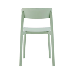 Tibo Side Chair in Mint Polypropylene - Set of 2