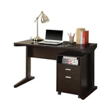 Breslin Casual 2-piece Writing Desk Set Cappuccino