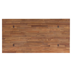 Bedford 79" Rect. Dining Table "A" Base Brushed Brown