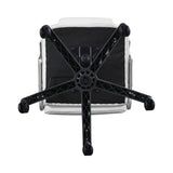 Contemporary Adjustable Height Office Chair and Silver