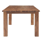 Bedford Butterfly Dining Table w/ 20" Ext. Brushed Brown