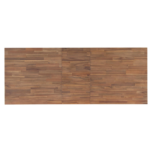 Bedford Butterfly Dining Table w/ 20" Ext. Brushed Brown