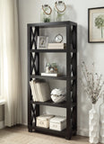 Humfreye Casual 4-shelf Bookcase Cappuccino