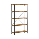 Country Rustic Analiese 4-shelf Bookcase