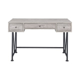 Analiese Country Rustic 3-drawer Writing Desk and Black