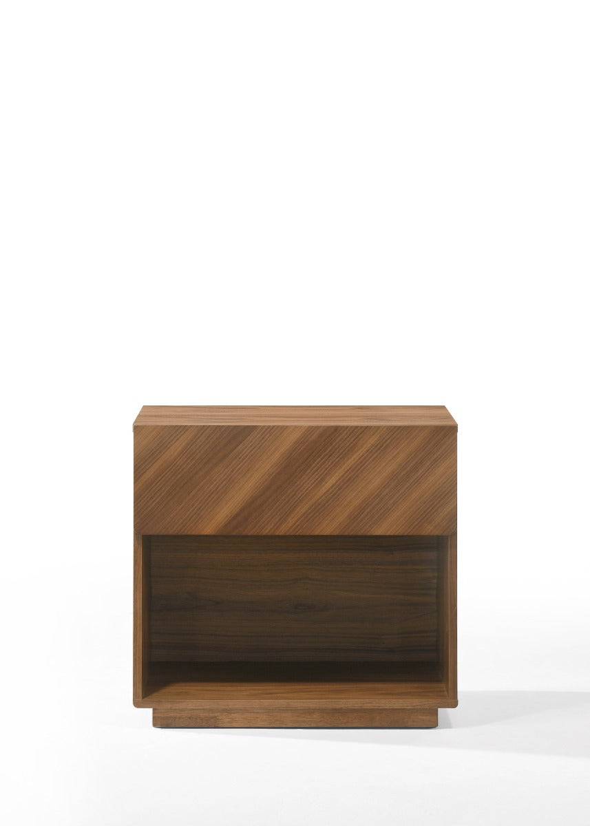 VIG Furniture Nova Domus Kamela- Modern Walnut Nightstand VGMA-BR-128-NS