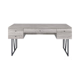 Analiese Country Rustic 4-drawer Writing Desk