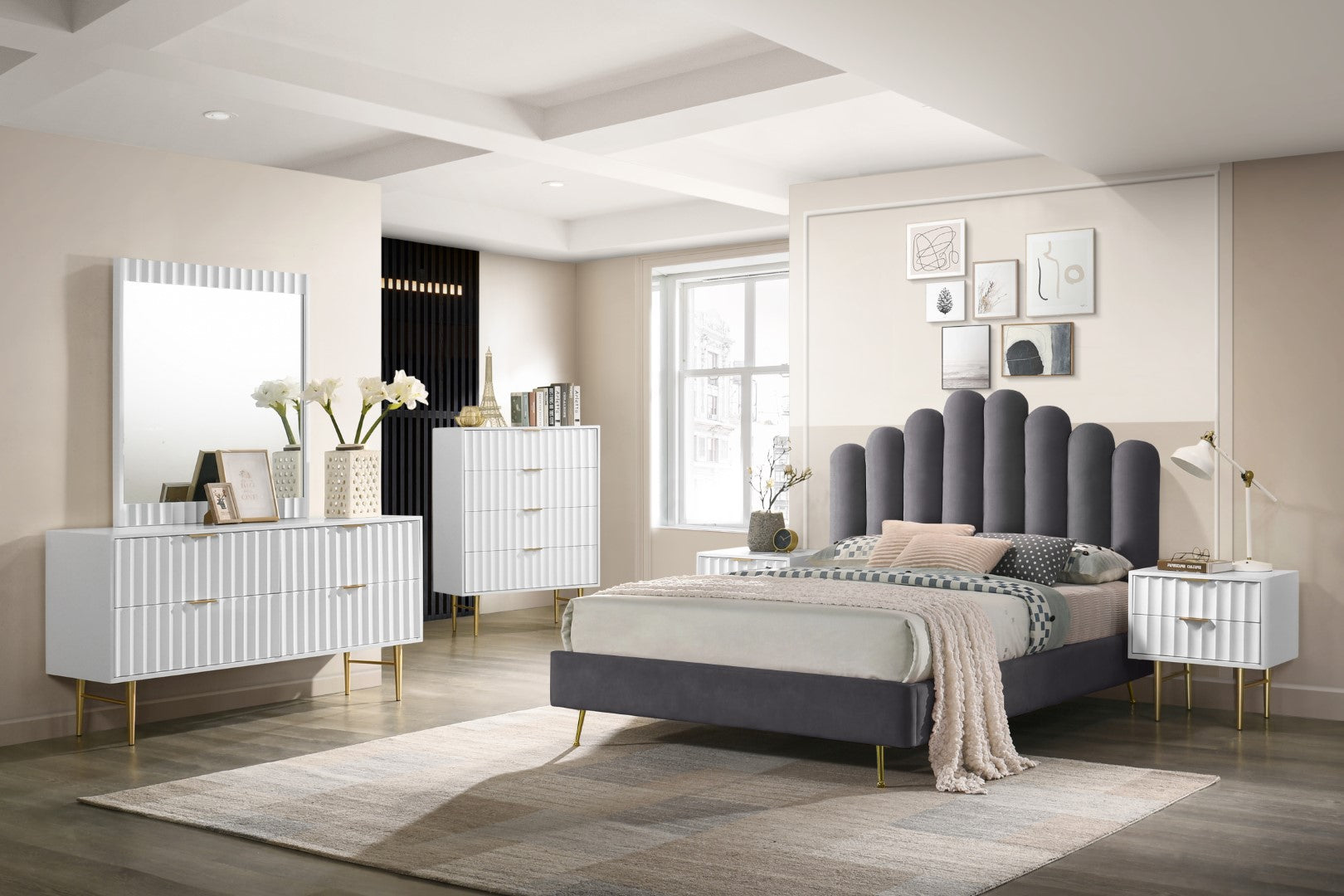 Meridian Furniture Modernist Night Stand - Thumbnail 5