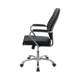 Contemporary High Back Office Chair and Chrome