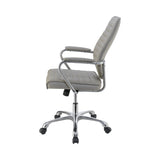 Contemporary High Back Office Chair and Chrome