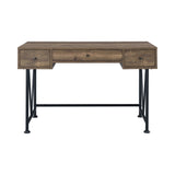 Analiese Country Rustic 3-drawer Writing Desk and Black