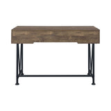 Analiese Country Rustic 3-drawer Writing Desk and Black