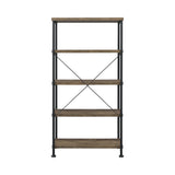 Country Rustic Analiese 4-shelf Bookcase