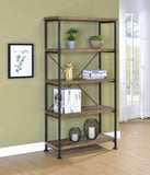 Country Rustic Analiese 4-shelf Bookcase