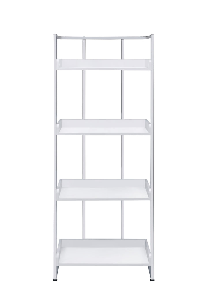 Ember Contemporary 4-shelf Bookcase