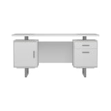 Lawtey Modern Floating Top Office Desk