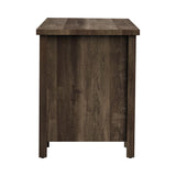 Tolar Country Rustic 4-drawer Adjustable Shelf Office Desk Rustic Oak
