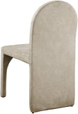 Summer Velvet / Engineered Wood / Steel / Iron / Foam Contemporary Stone Velvet Dining Side Chair - 18.5" W x 22.5" D x 35.5" H